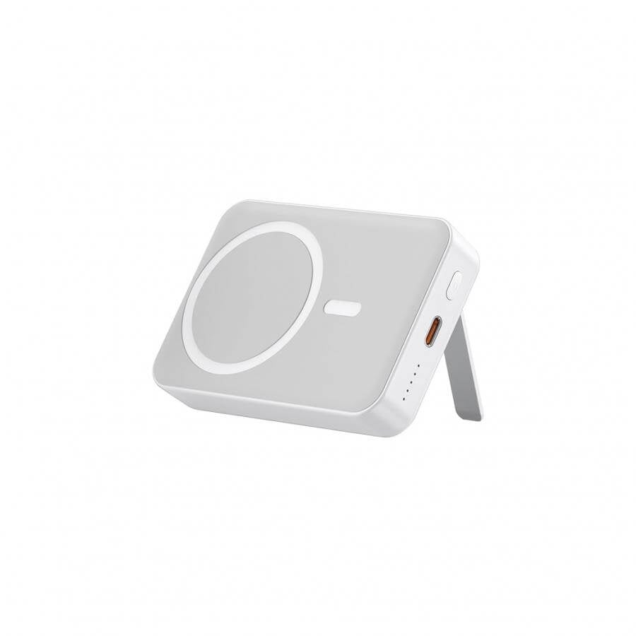 แบตเตอรี่สำรอง UVOLT EP-I101WH 10,000MAH  POWER BANK MAGNET WIRELESS 15W สีขาว